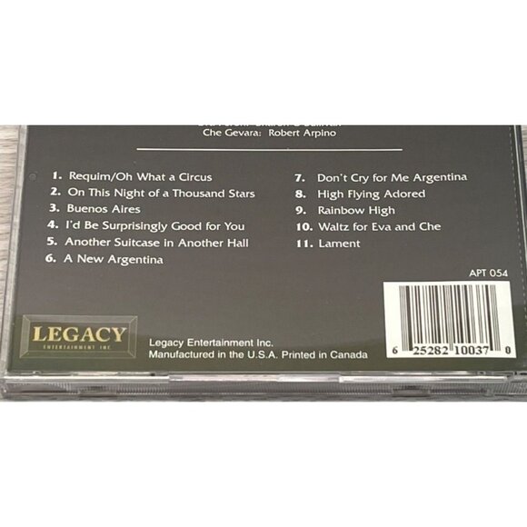 Highlights From Evita CD Andrew Lloyd Webbers Sharon O'Sullivan 11 Tracks - Picture 5 of 6